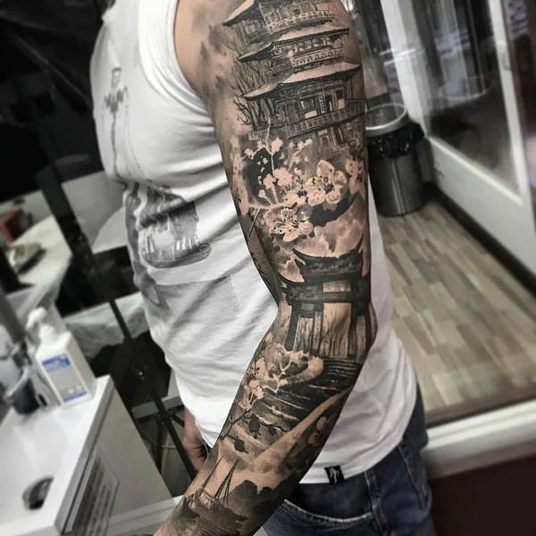 Author's Style tattoo by Ezequiel Samuraii in Barcelona