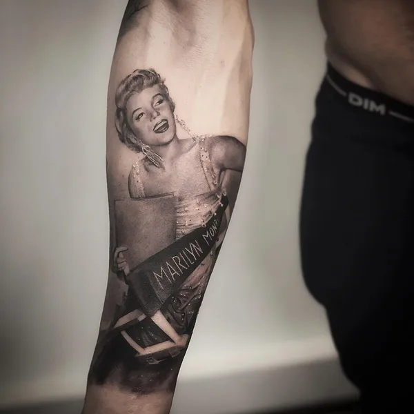 Author's Style tattoo by Ezequiel Samuraii in Barcelona