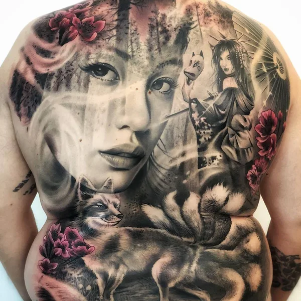 Author's Style tattoo by Ezequiel Samuraii in Barcelona