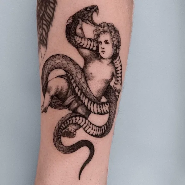 Графика tattoo by Илья Поволоцкий  in Екатеринбург