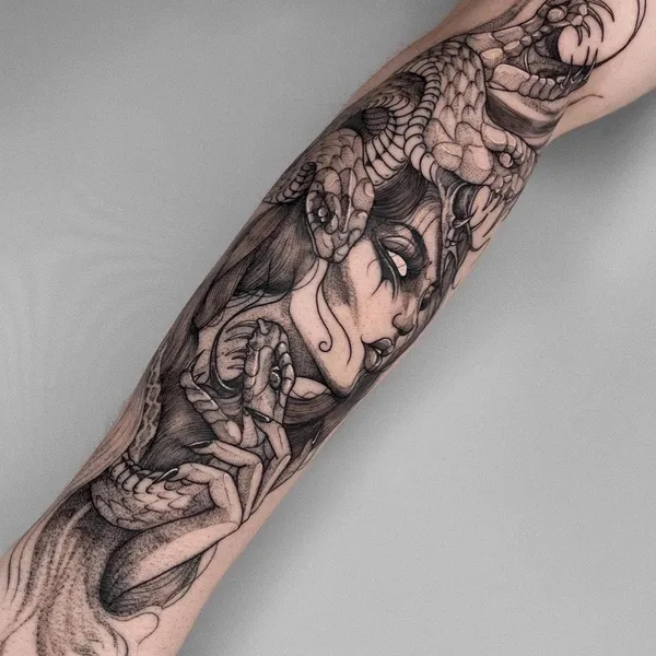 Графика tattoo by Илья Поволоцкий  in Екатеринбург