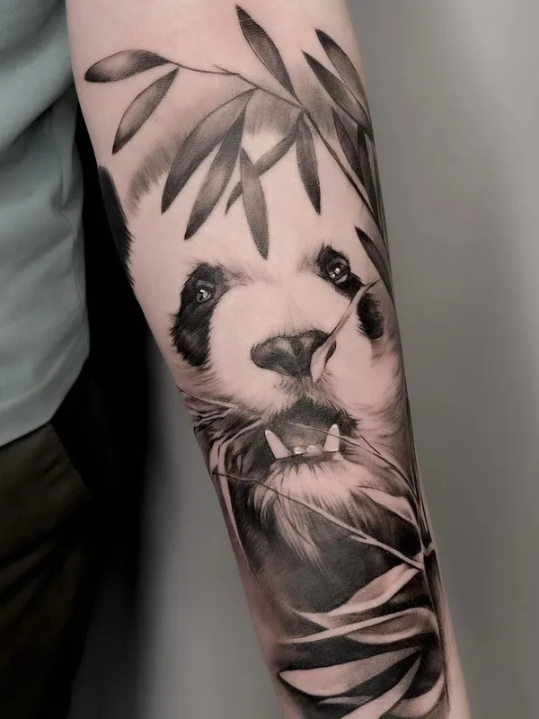 black and grey realism tattoo on forearm #49790 | Tattoo Artist Лизавета Черникова