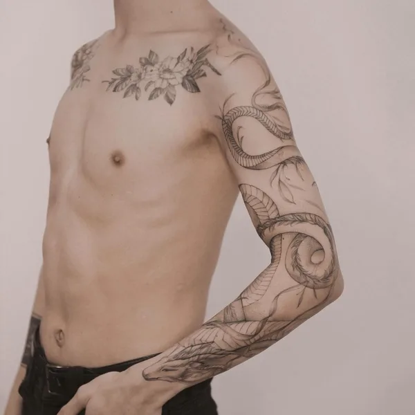 Графика tattoo by Дарья Третьякова in Екатеринбург