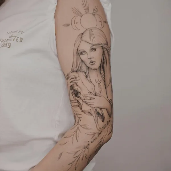 Графика tattoo by Дарья Третьякова in Екатеринбург