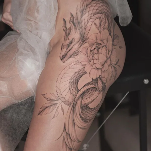 Графика tattoo by Дарья Третьякова in Екатеринбург