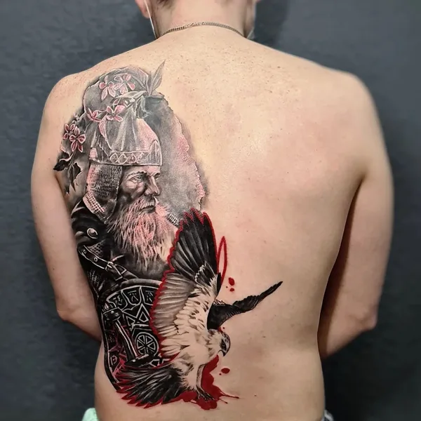 Graphic tattoo by Яна Выкинь in Екатеринбург