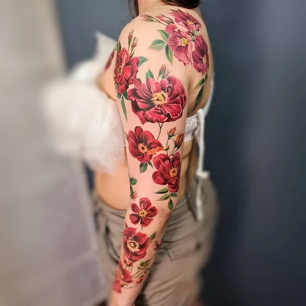 Graphic tattoo by Яна Выкинь in Екатеринбург