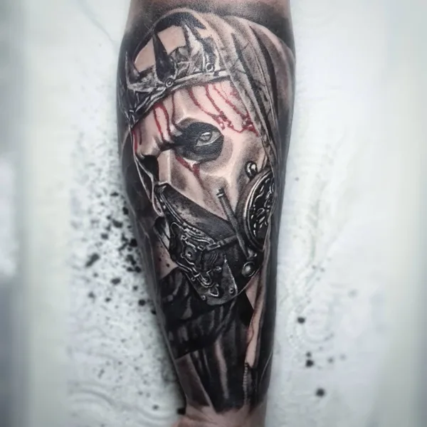 Graphic tattoo by Яна Выкинь in Екатеринбург