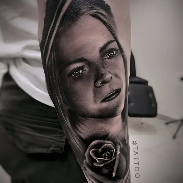 Реализм tattoo by Виктор Павлюченко in Екатеринбург