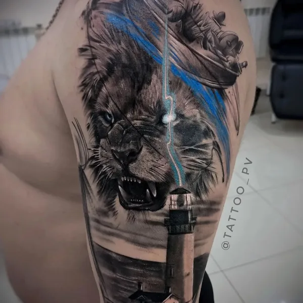 Реализм tattoo by Виктор Павлюченко in Екатеринбург
