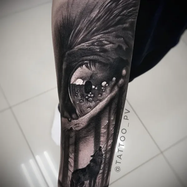 Реализм tattoo by Виктор Павлюченко in Екатеринбург