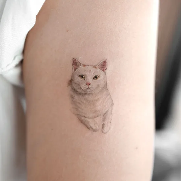 miniature tattoo by  Ria Kim in Seoul