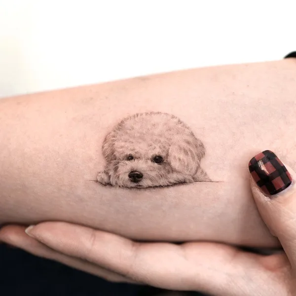 miniature tattoo by  Ria Kim in Seoul