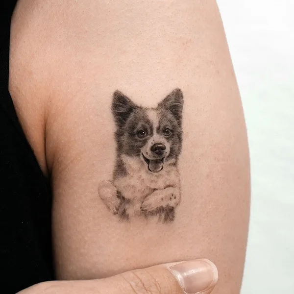 miniature tattoo by  Ria Kim in Seoul