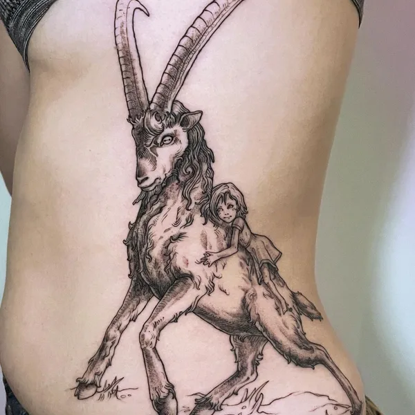 Anime tattoo by Анна Славная in Воронеж