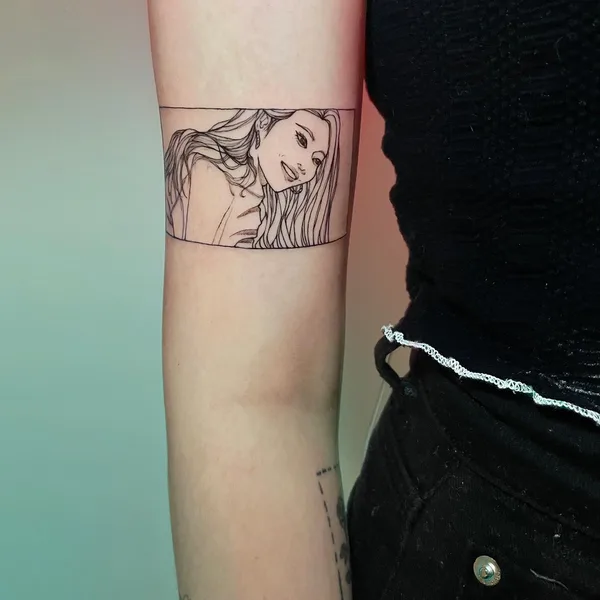Anime tattoo by Анна Славная in Воронеж