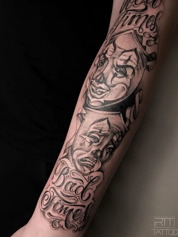 black and grey black and grey 타투 부위 forearm #49933 | 타투이스트 Татьяна Карпенко