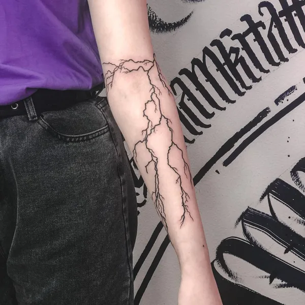 Graphic tattoo by Слёзы Мамки in Воронеж