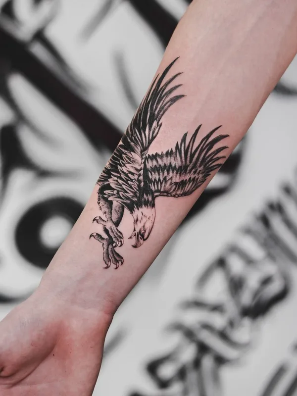 black realism татуировка на forearm #49945 | Тату мастер Слёзы Мамки