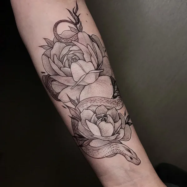 Графика tattoo by Евгения Стрелецкая in Воронеж
