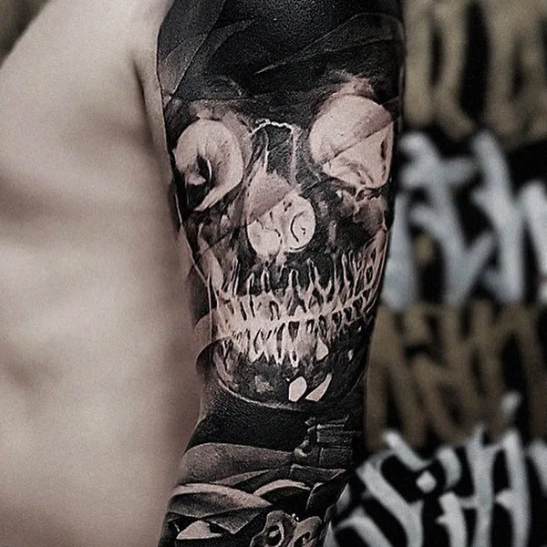 Portrait tattoo by Никита Хороших in Новосибирск