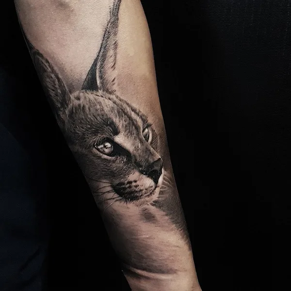 Portrait tattoo by Никита Хороших in Новосибирск