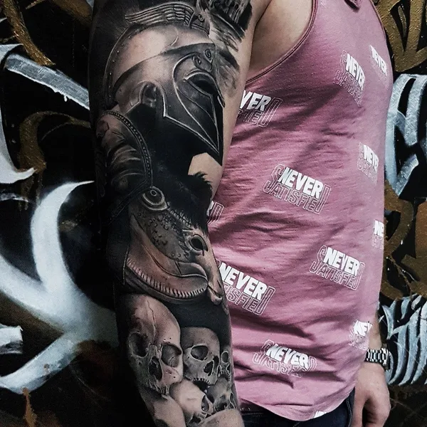 Portrait tattoo by Никита Хороших in Новосибирск