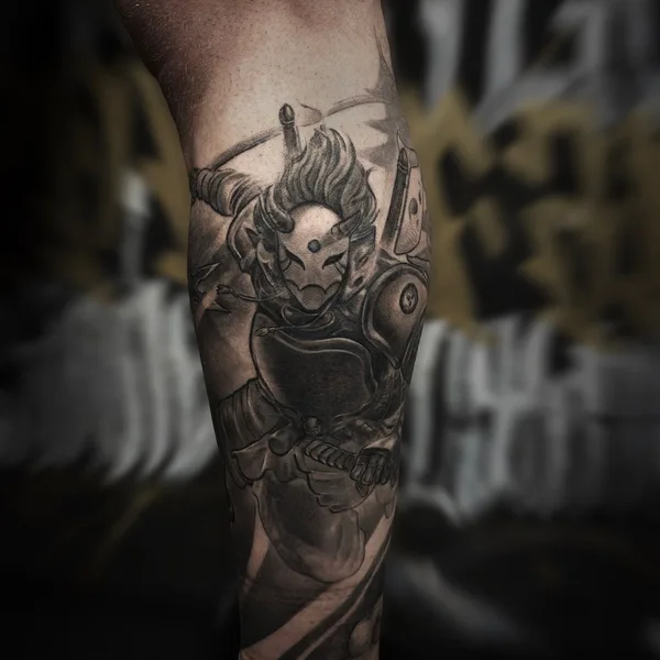 Portrait tattoo by Никита Хороших in Новосибирск
