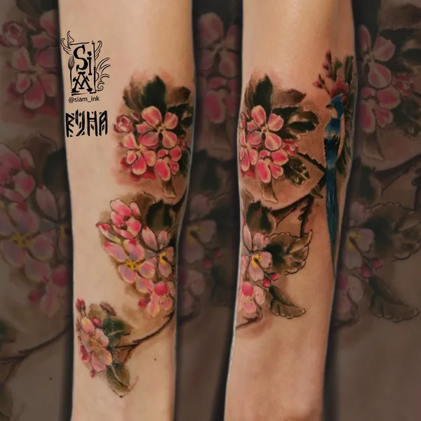 Japanese tattoo by Иннокентий Siam  in Moscow