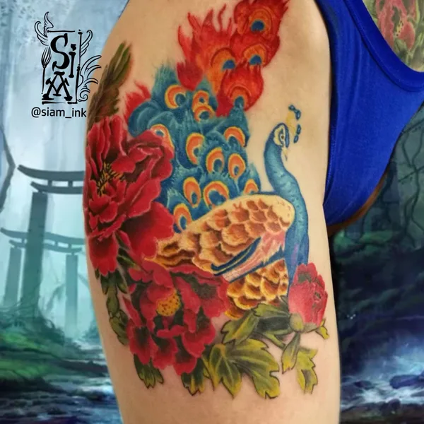 Japanese tattoo by Иннокентий Siam  in Moscow