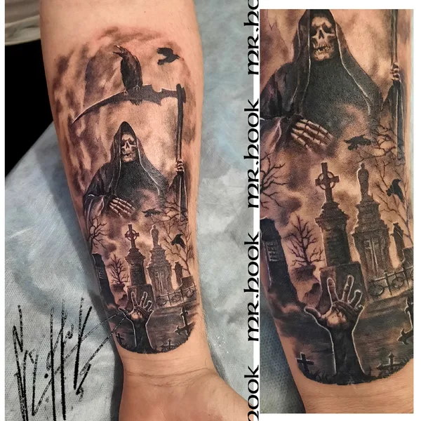 Realism tattoo by Виктор Крюк in Электросталь
