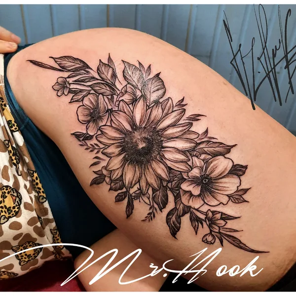 Realism tattoo by Виктор Крюк in Электросталь