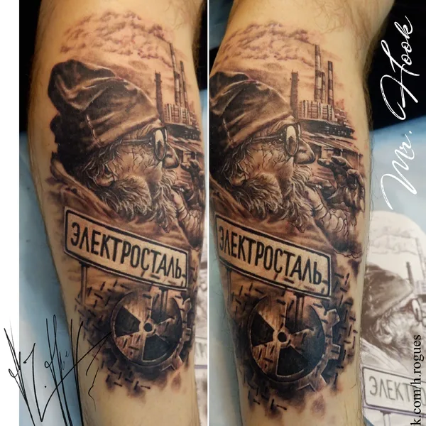 Realism tattoo by Виктор Крюк in Электросталь