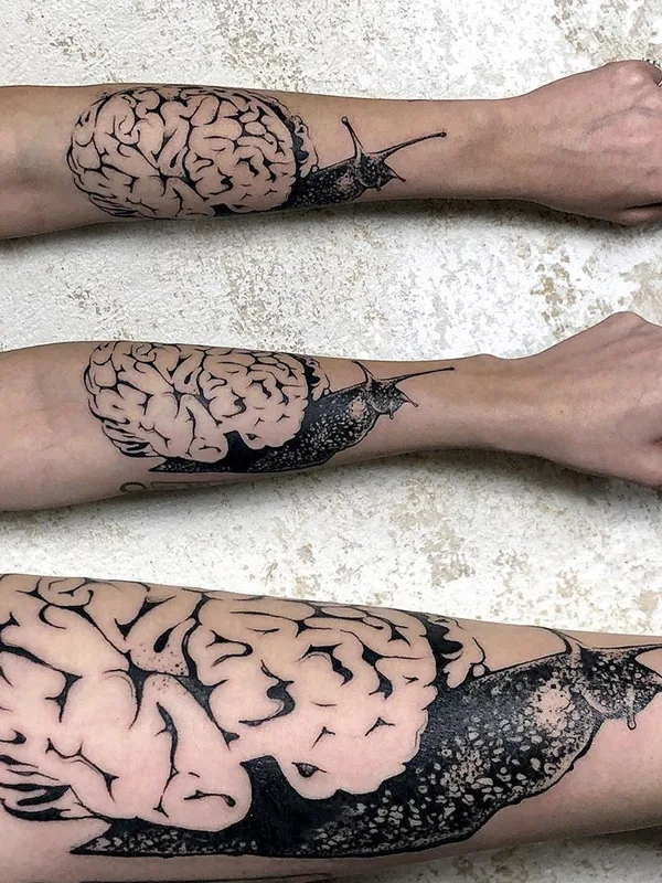 black blackwork татуировка на forearm #36081 | Тату мастер Rodrigo Tas