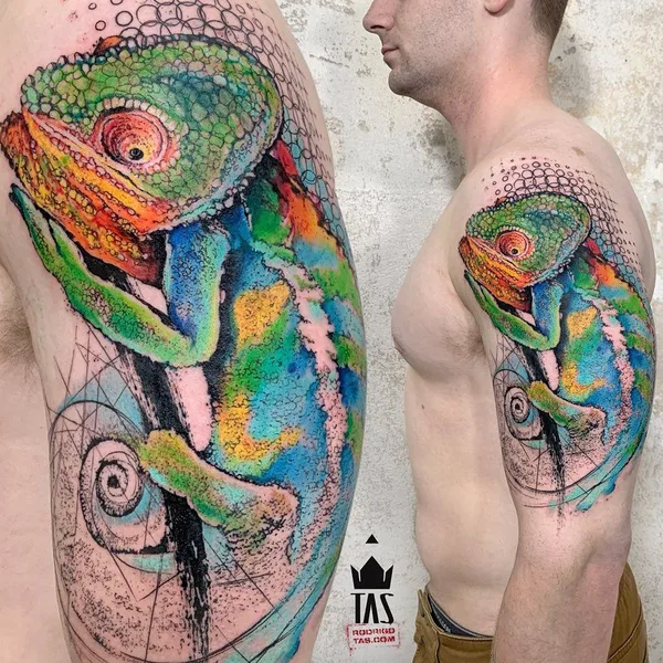 Author's Style tattoo by Rodrigo Tas in Berlin
