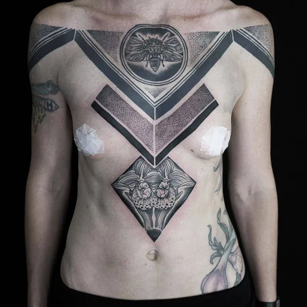 Dotwork tattoo by Maxime Plescia-Buchi in Zürich