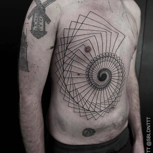 Dotwork tattoo by Maxime Plescia-Buchi in Zürich