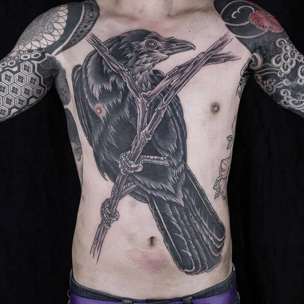 Dotwork tattoo by Maxime Plescia-Buchi in Zürich