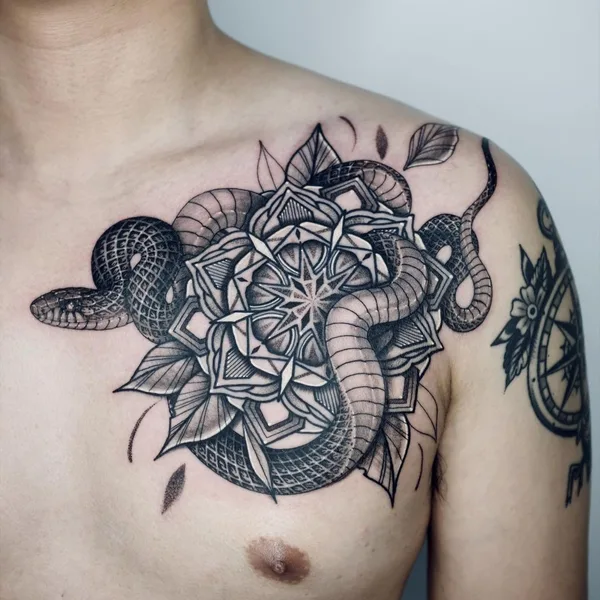 Ориентал tattoo by MICO in Seoul