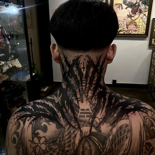 Lettering tattoo by ink_ddd