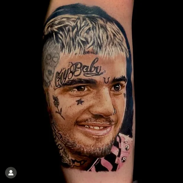 Portrait tattoo by Craig Startin in Cannock