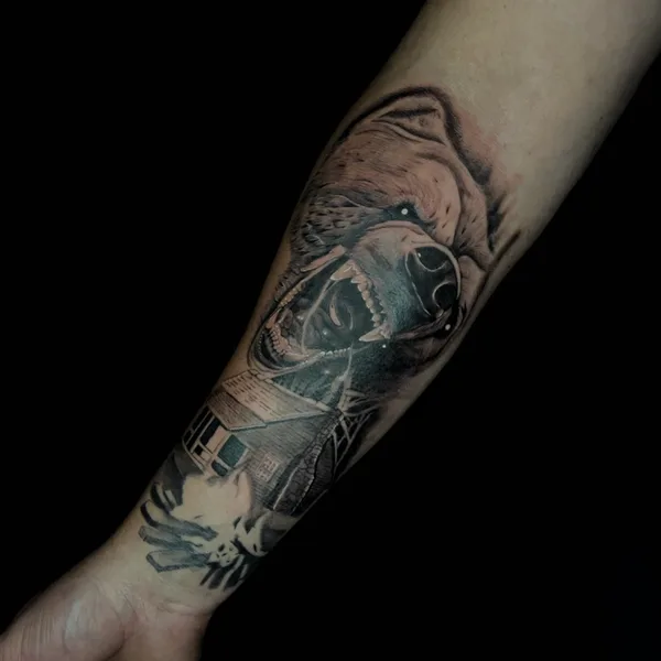 Anime tattoo by Иван Фурман in Тамбов