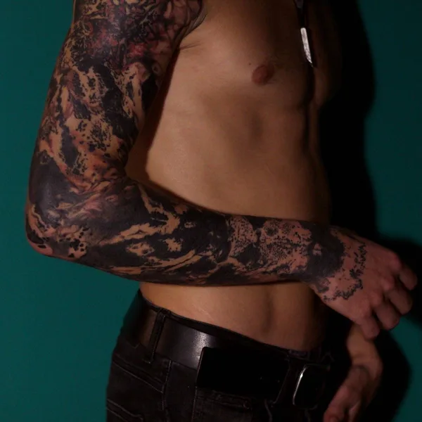 Abstract tattoo by Алина Лоткова in Moscow