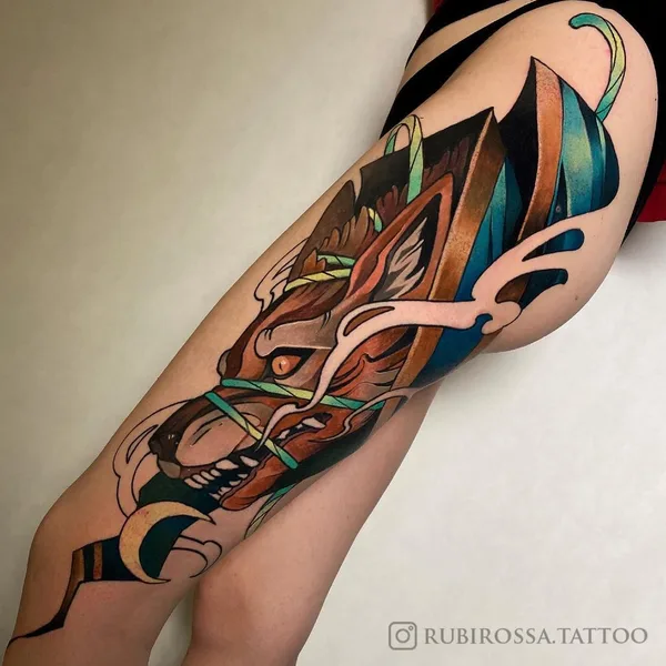 Neo Traditional tattoo by Анна Кот in Saint Petersburg