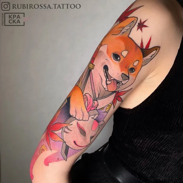 Neo Traditional tattoo by Анна Кот in Saint Petersburg
