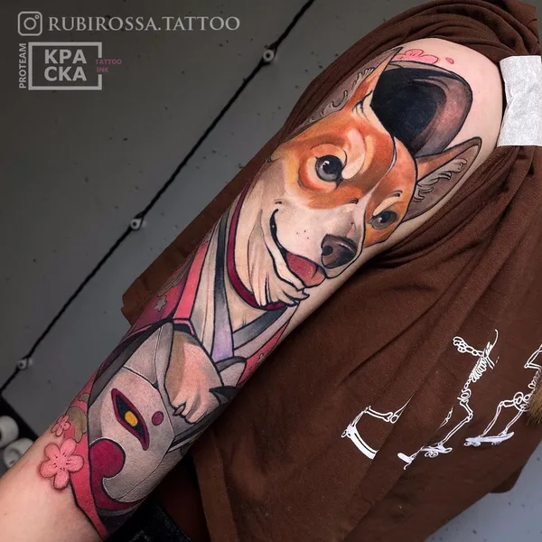 Neo Traditional tattoo by Анна Кот in Saint Petersburg