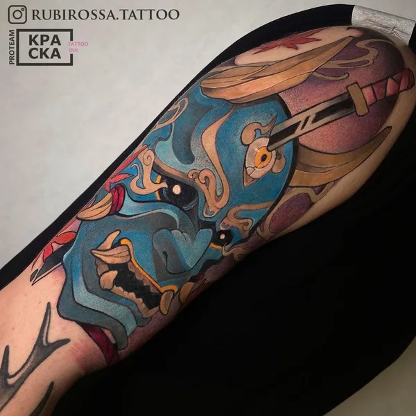 Neo Traditional tattoo by Анна Кот in Saint Petersburg