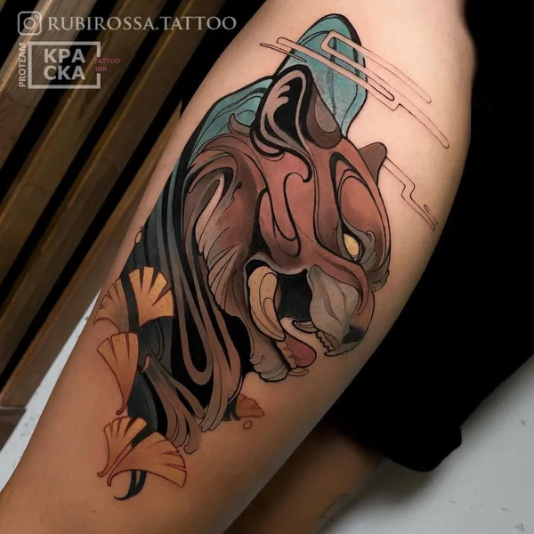 Neo Traditional tattoo by Анна Кот in Saint Petersburg