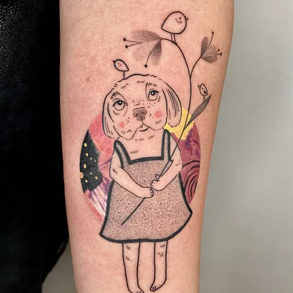 Author's Style tattoo by Zuzanna Ławicka in Poznań