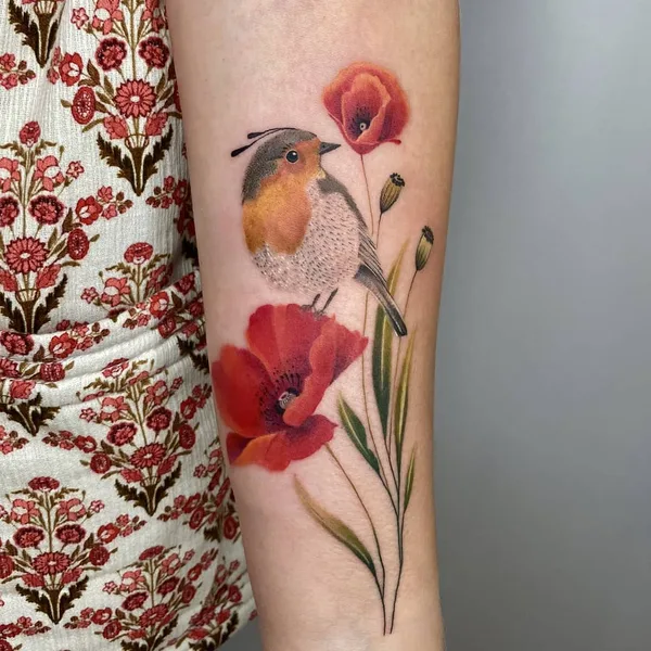 Author's Style tattoo by Zuzanna Ławicka in Poznań